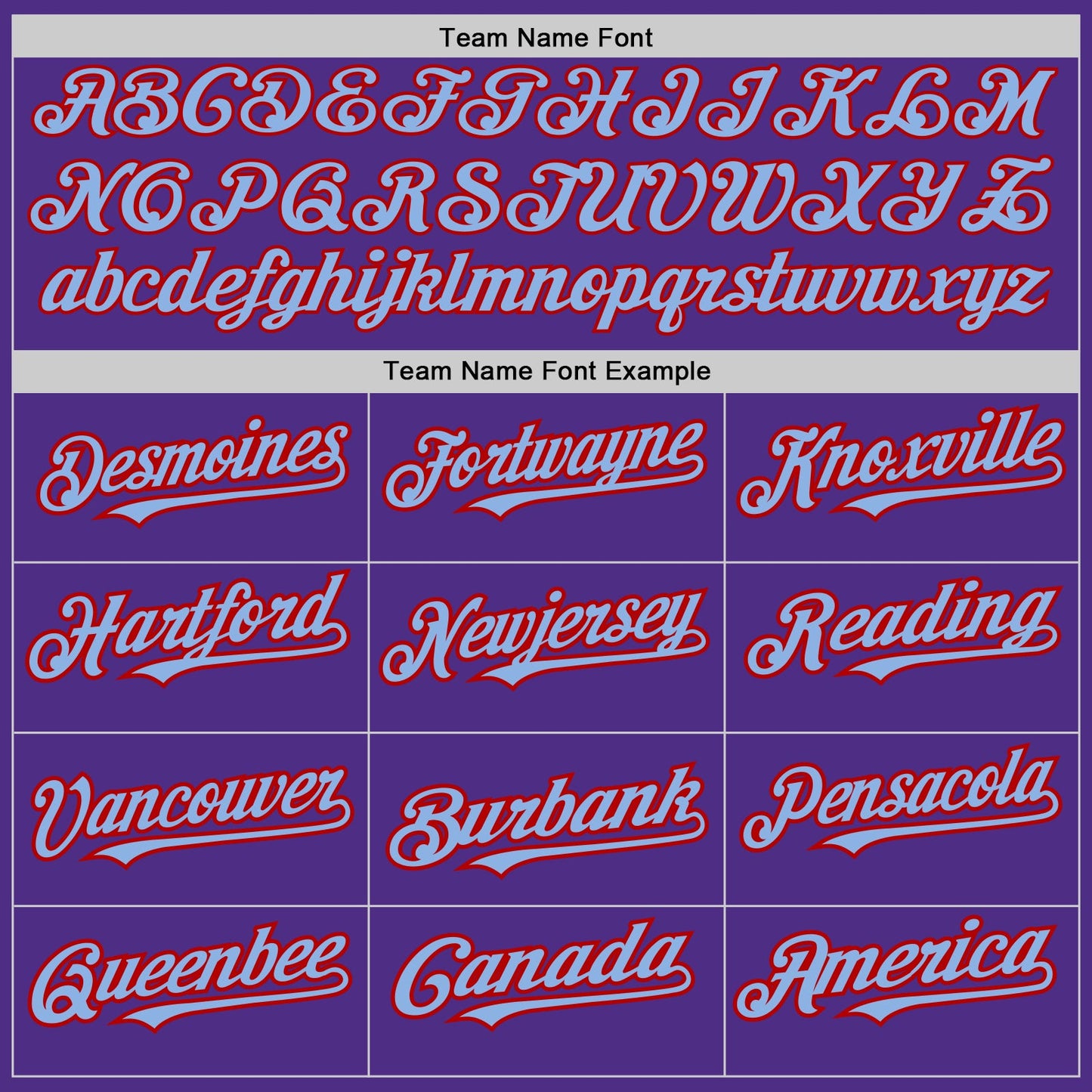 Custom Purple Red-Light Blue Pinstripe Authentic Split Fashion Baseball Jersey - Sky-Custom