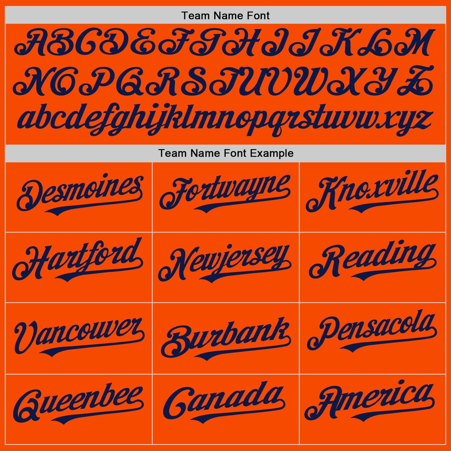 Custom Orange White-Navy Pinstripe Authentic Split Fashion Baseball Jersey - Sky-Custom