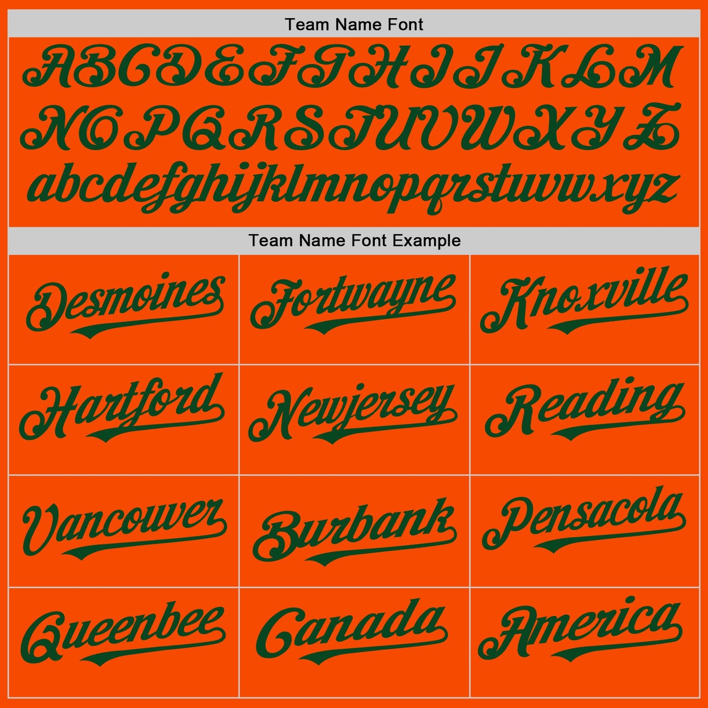 Custom Orange White-Green Pinstripe Authentic Split Fashion Baseball Jersey - Sky-Custom