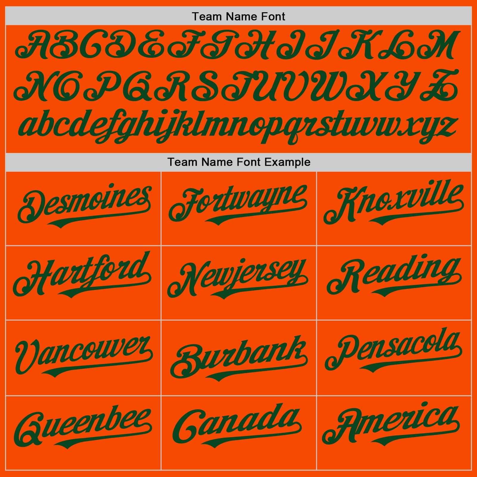 Custom Orange White-Green Pinstripe Authentic Split Fashion Baseball Jersey - Sky-Custom