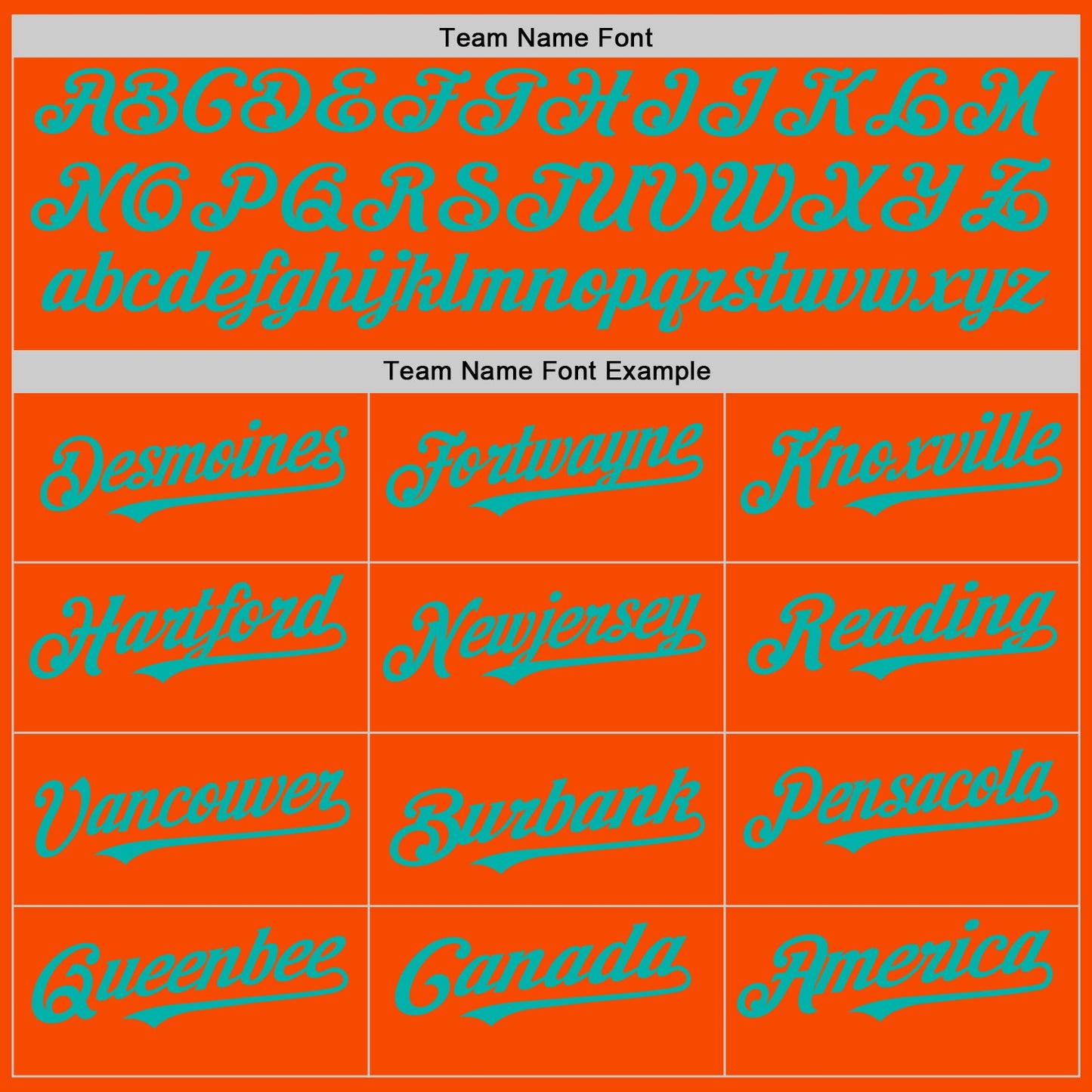 Custom Orange White-Aqua Pinstripe Authentic Split Fashion Baseball Jersey - Sky-Custom