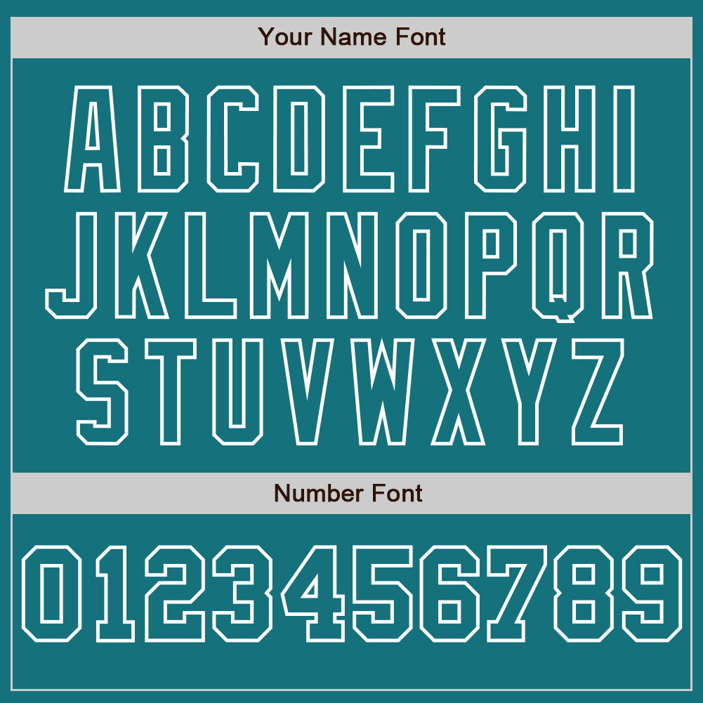Custom Teal White-Teal Pinstripe Authentic Split Fashion Baseball Jersey - Sky-Custom