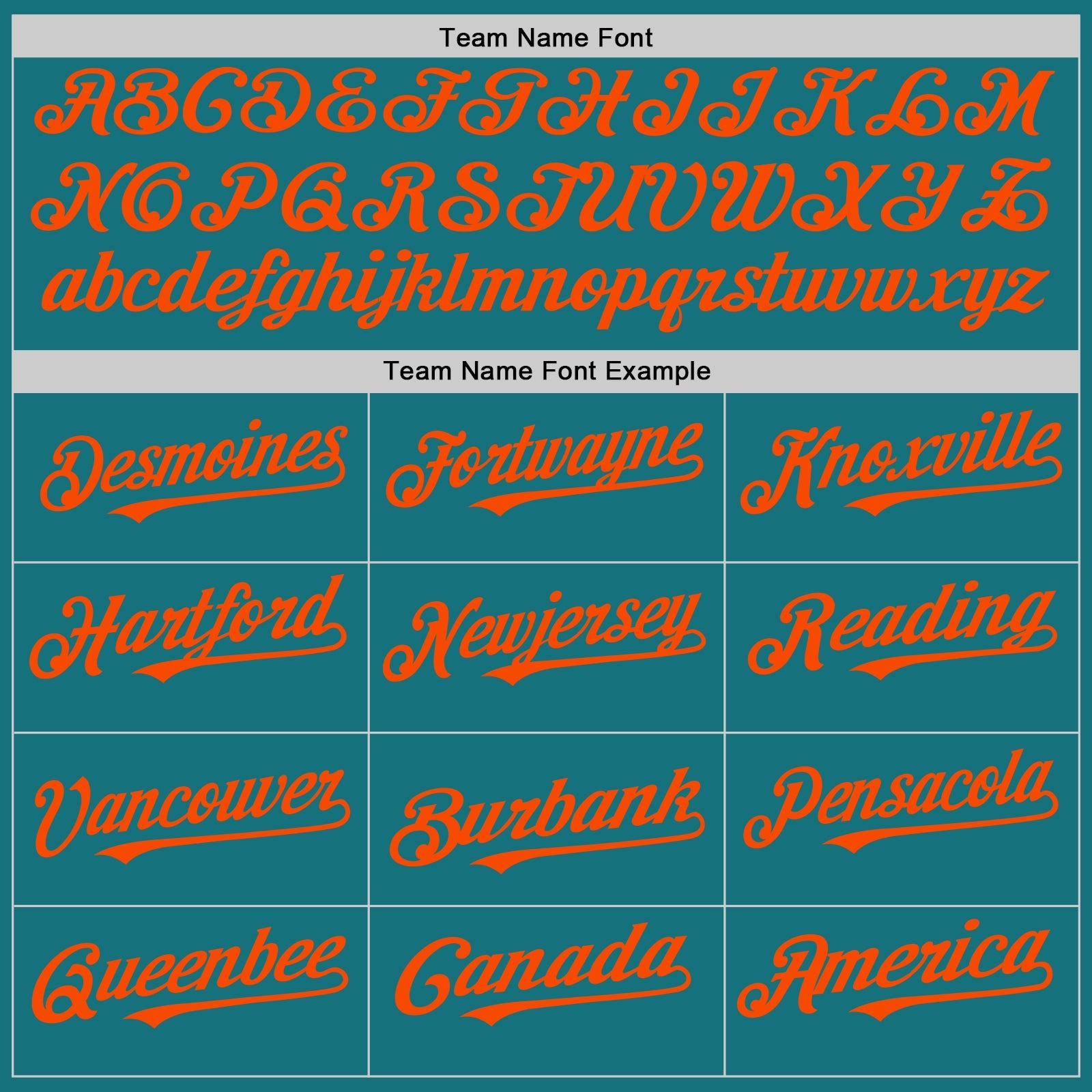Custom Teal White-Orange Pinstripe Authentic Split Fashion Baseball Jersey - Sky-Custom