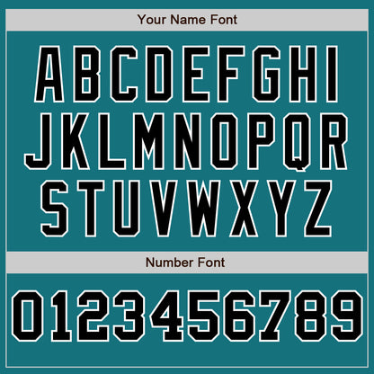 Custom Teal White-Black Pinstripe Authentic Split Fashion Baseball Jersey - Sky-Custom