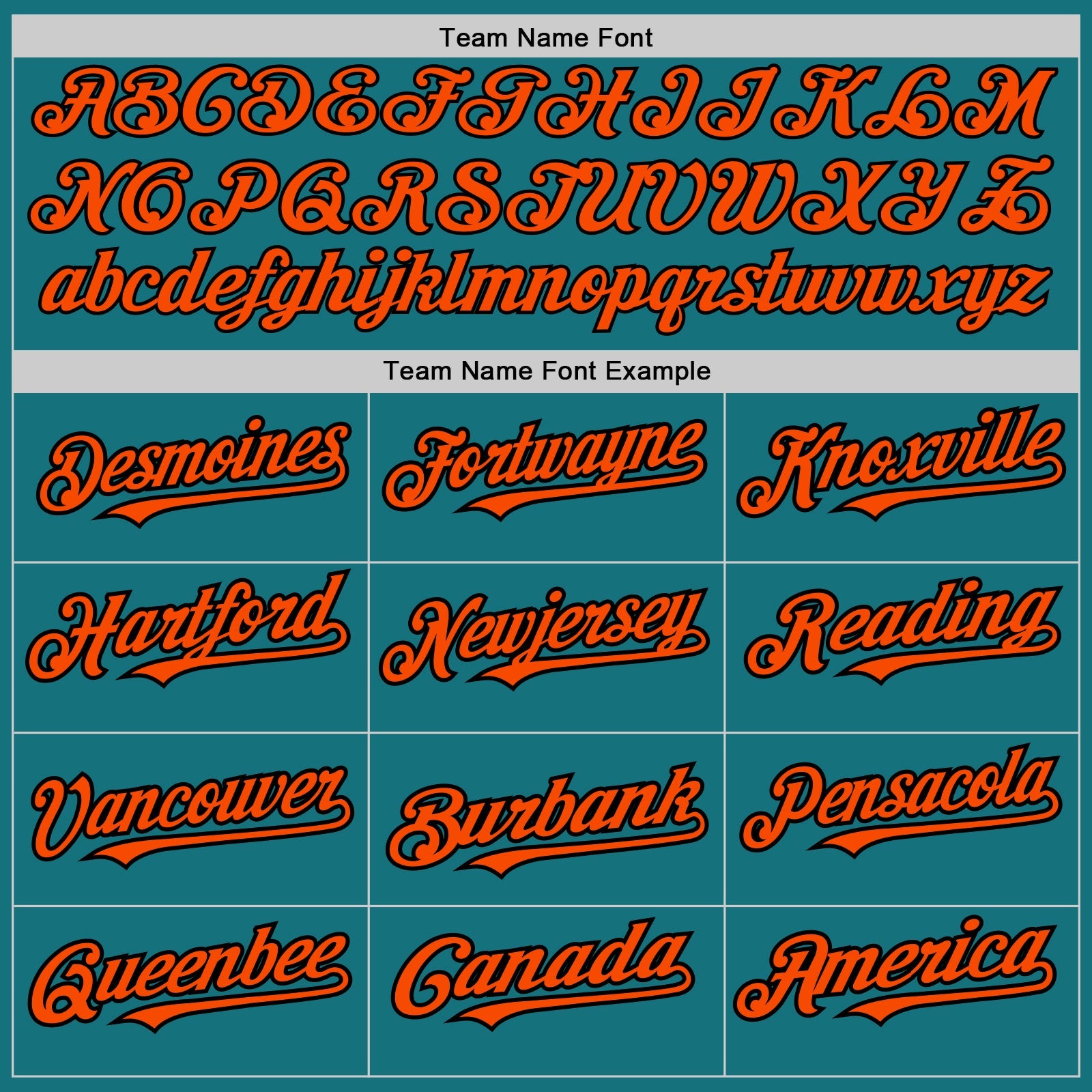 Custom Teal Orange-Black Pinstripe Authentic Split Fashion Baseball Jersey - Sky-Custom