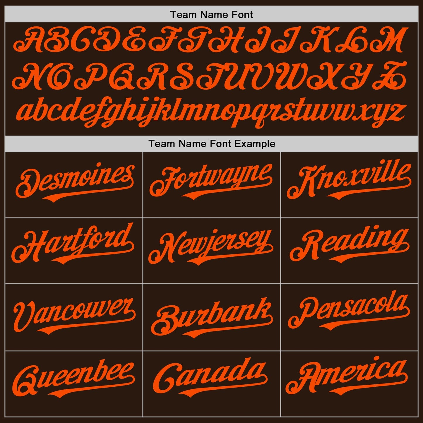 Custom Brown White-Orange Pinstripe Authentic Split Fashion Baseball Jersey - Sky-Custom