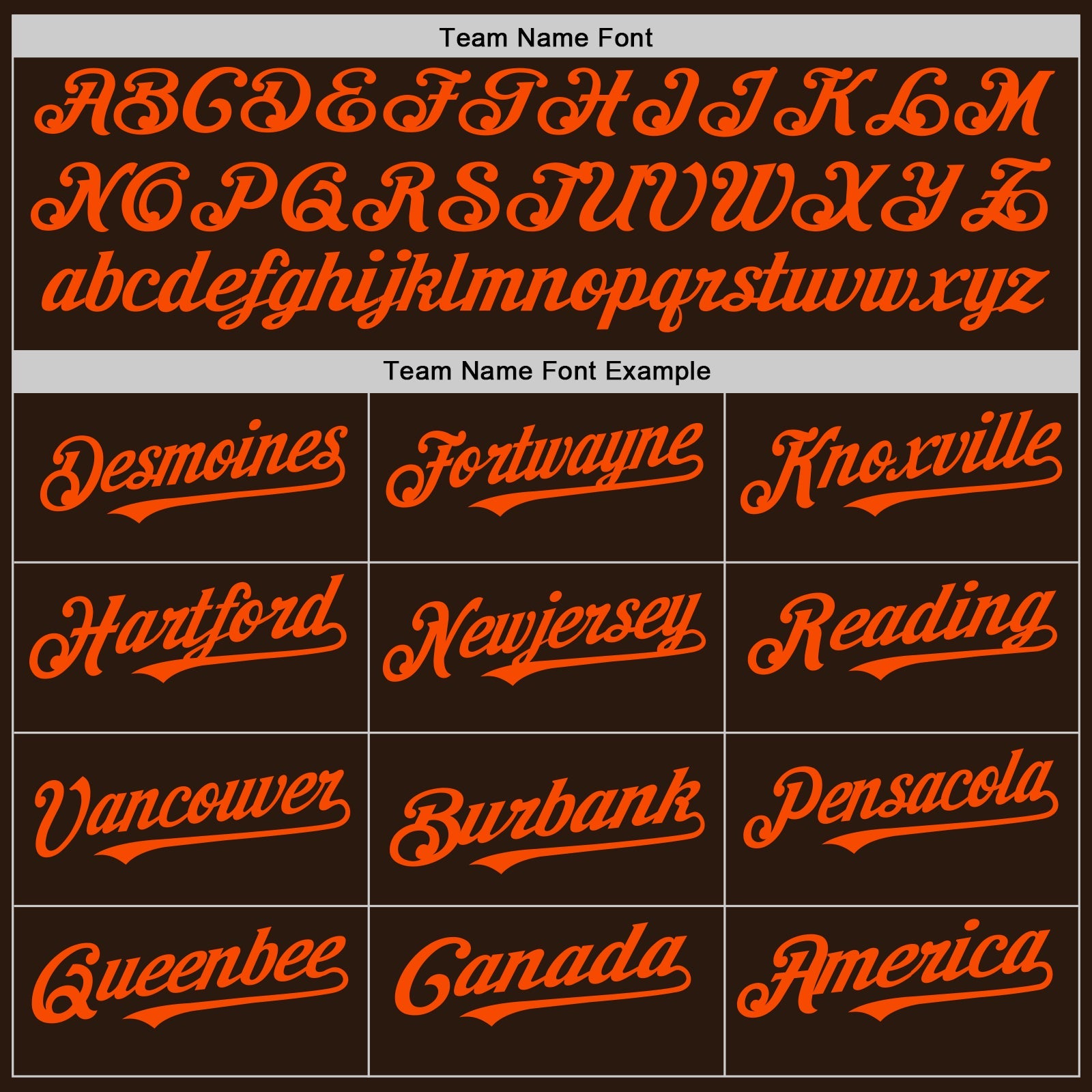 Custom Brown White-Orange Pinstripe Authentic Split Fashion Baseball Jersey - Sky-Custom