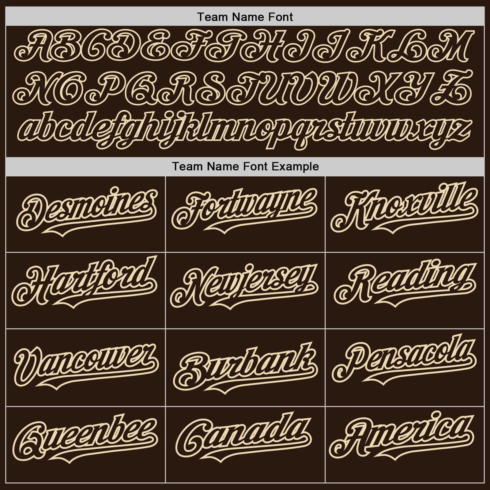 Custom Brown Cream-Brown Pinstripe Authentic Split Fashion Baseball Jersey - Sky-Custom