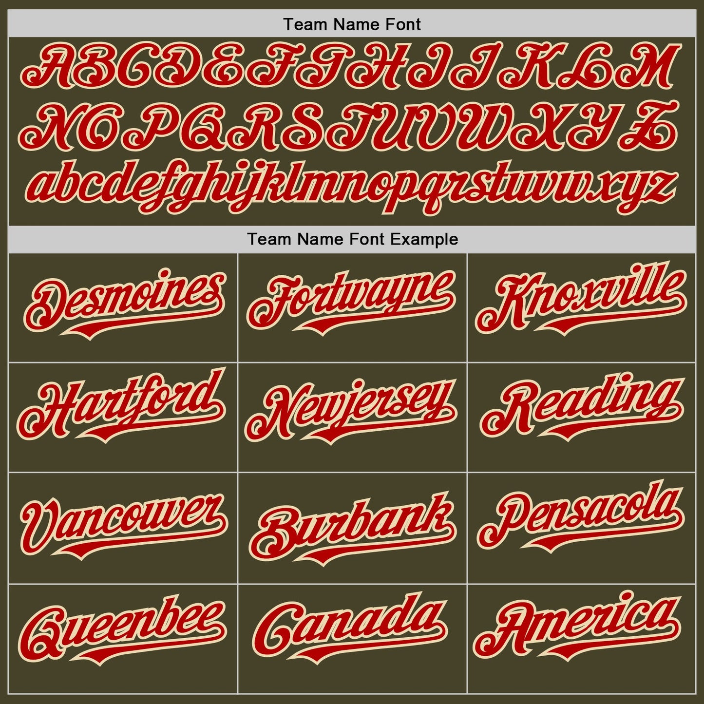 Custom Olive Cream-Red Pinstripe Authentic Split Fashion Salute To Service Baseball Jersey - Sky-Custom