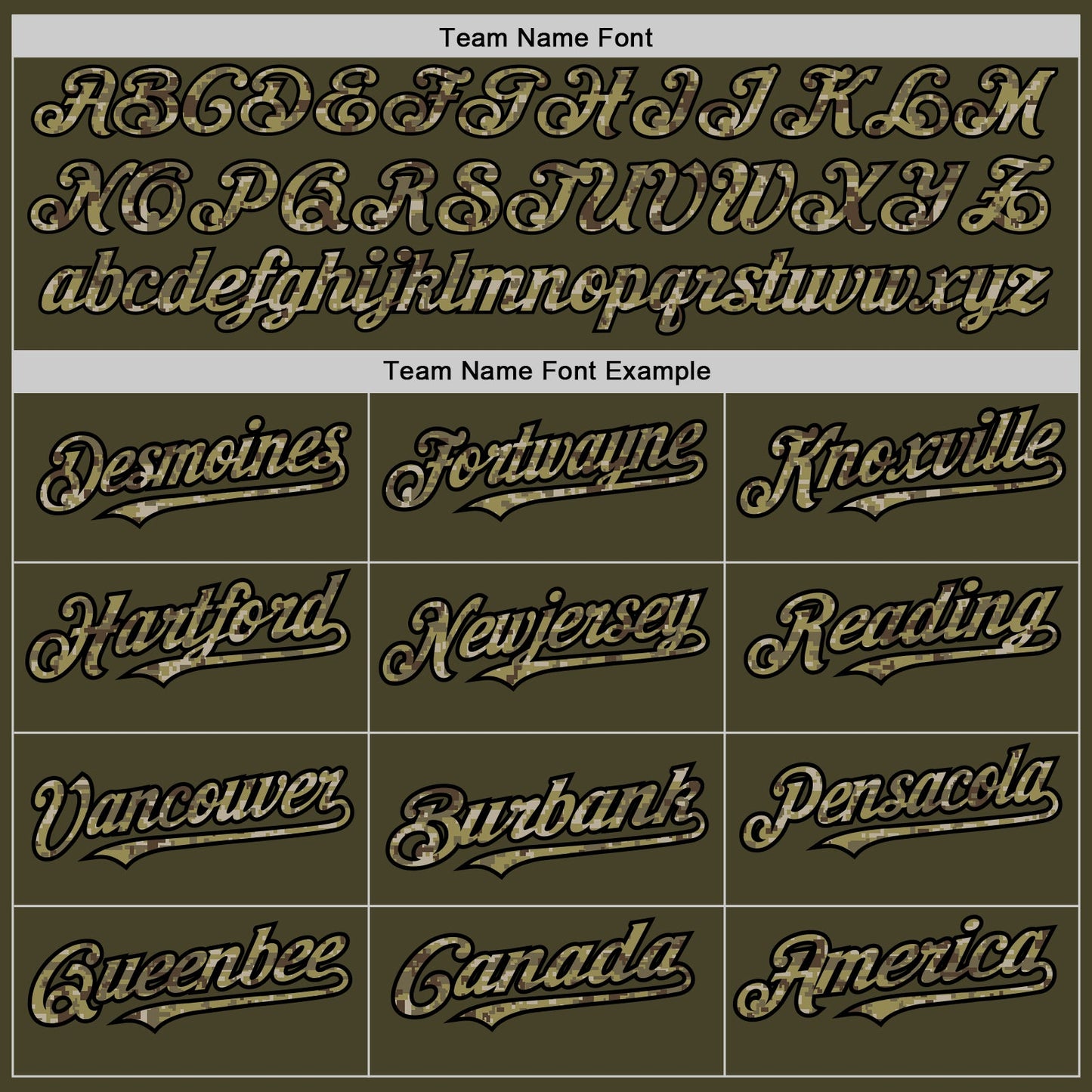 Custom Olive Camo Cream-Black Pinstripe Authentic Split Fashion Salute To Service Baseball Jersey - Sky-Custom
