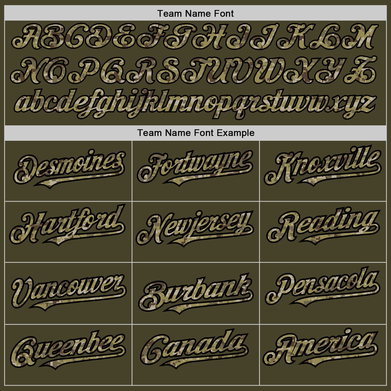 Custom Olive Camo Cream-Black Pinstripe Authentic Split Fashion Salute To Service Baseball Jersey - Sky-Custom