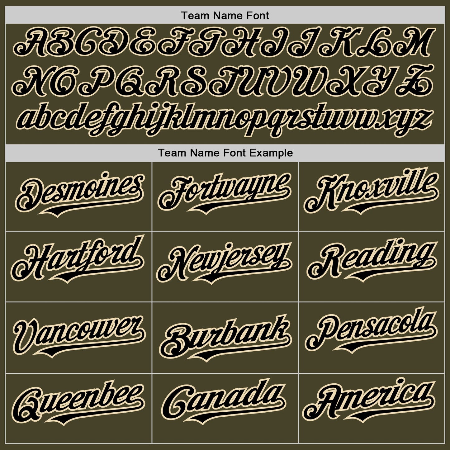 Custom Olive Cream-Black Pinstripe Authentic Split Fashion Salute To Service Baseball Jersey - Sky-Custom