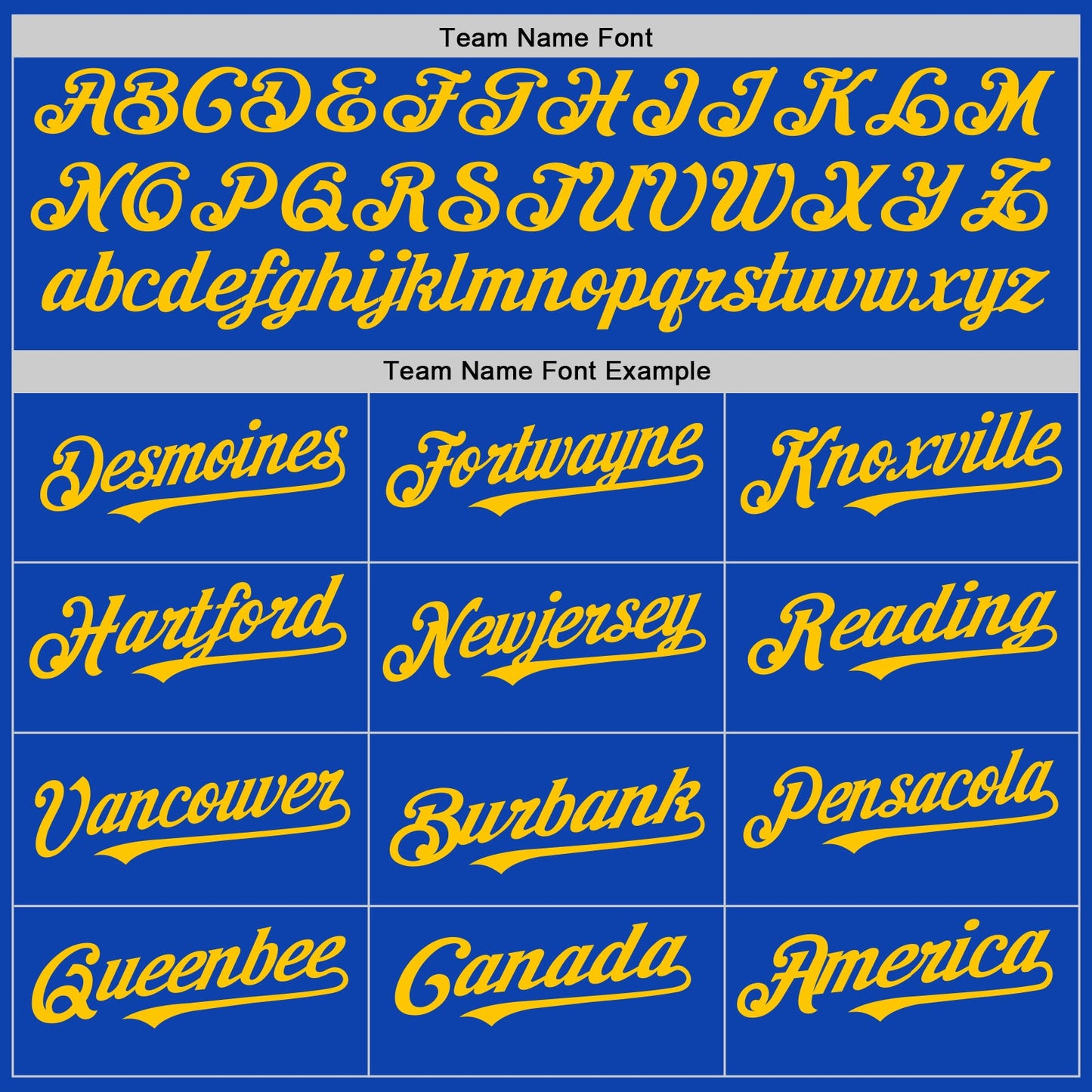 Custom Thunder Blue White-Yellow Pinstripe Authentic Split Fashion Baseball Jersey - Sky-Custom