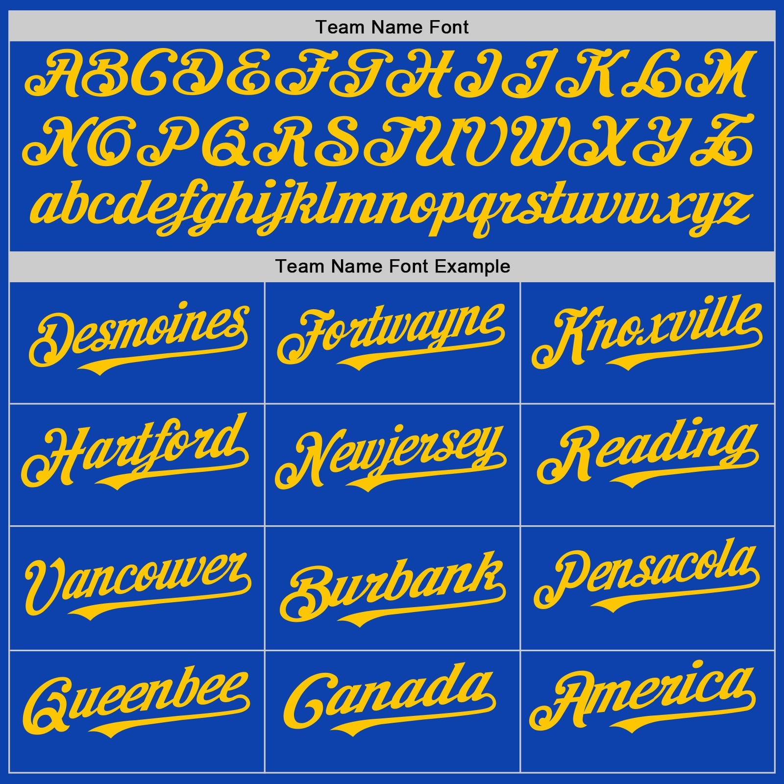Custom Thunder Blue White-Yellow Pinstripe Authentic Split Fashion Baseball Jersey - Sky-Custom