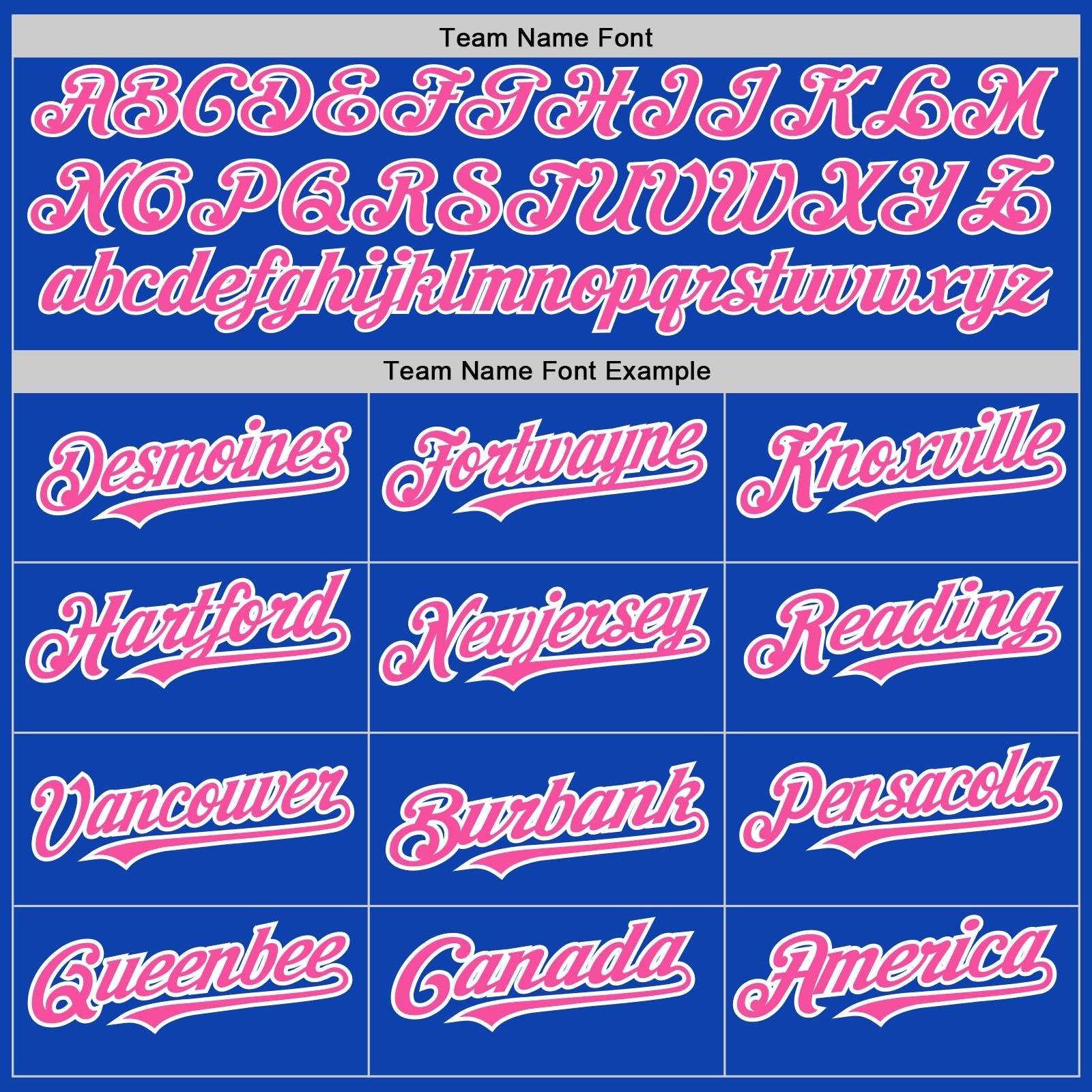 Custom Thunder Blue White-Pink Pinstripe Authentic Split Fashion Baseball Jersey - Sky-Custom