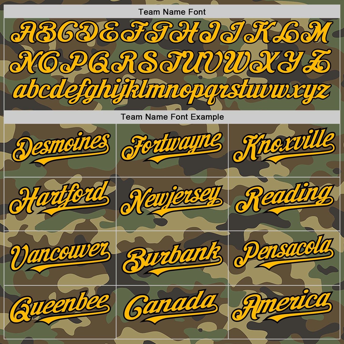 Custom Camo Gold Cream-Black Pinstripe Authentic Split Fashion Salute To Service Baseball Jersey - Sky-Custom
