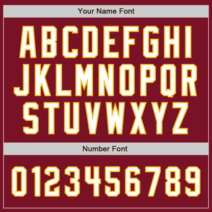 Custom Crimson Black-Gold Authentic Split Fashion Baseball Jersey - Sky-Custom