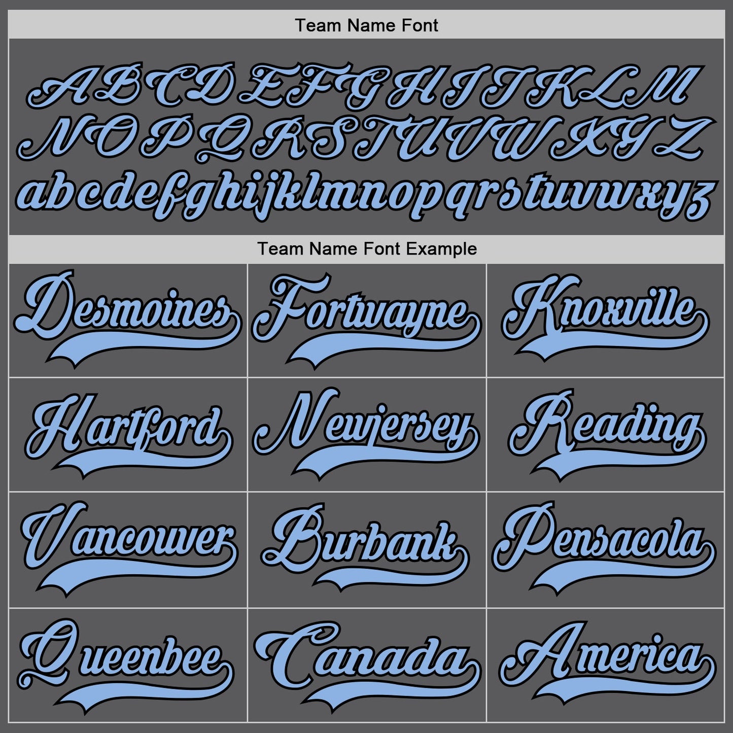 Custom Steel Gray Light Blue-Black Hockey Lace Neck Jersey - Sky-Custom