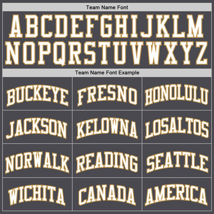 Custom Steel Gray White-Old Gold Authentic Basketball Jersey - Sky-Custom