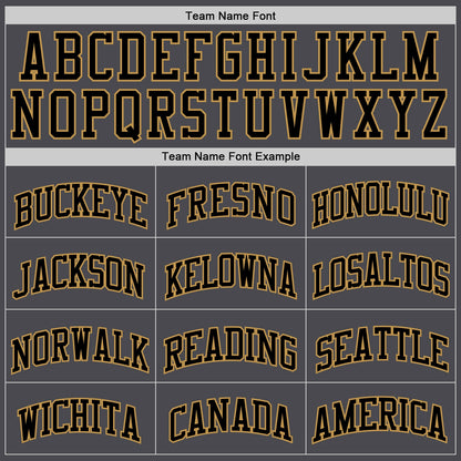 Custom Steel Gray Black-Old Gold Authentic Basketball Jersey - Sky-Custom