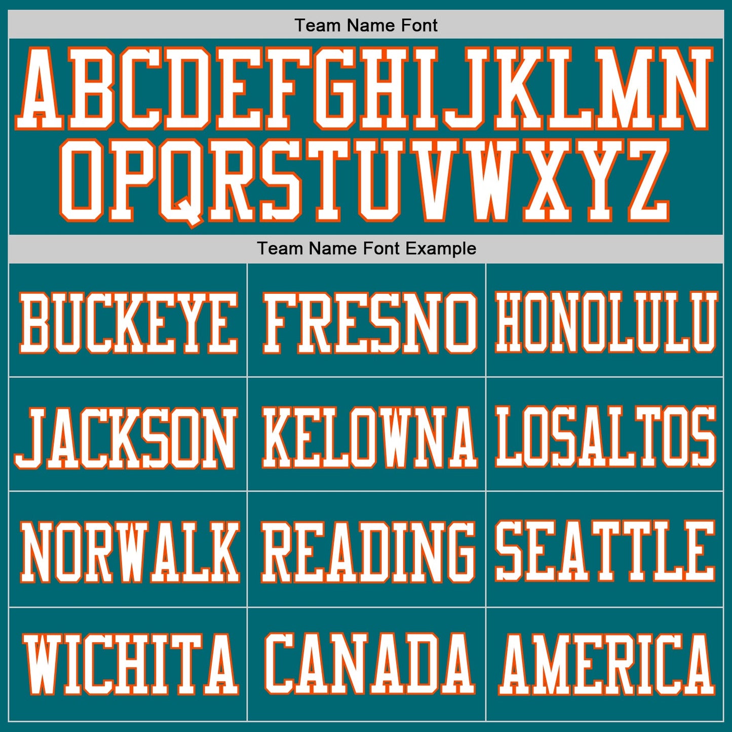 Custom Teal Orange-White Mesh Authentic Football Jersey - Sky-Custom