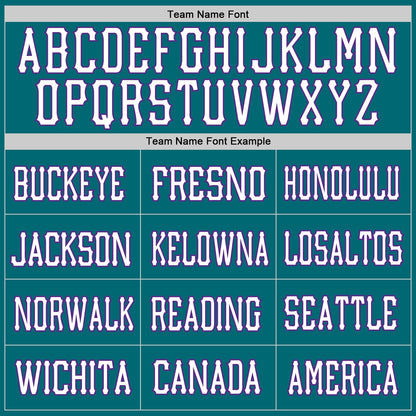 Custom Teal White-Purple Mesh Authentic Football Jersey - Sky-Custom