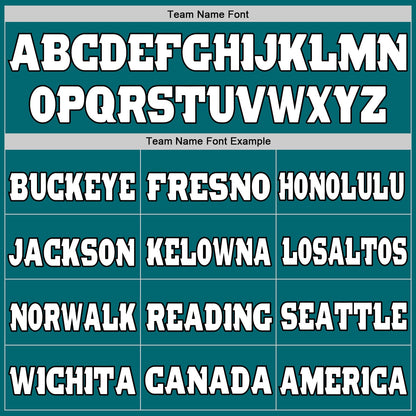 Custom Teal White-Gold Mesh Authentic Football Jersey - Sky-Custom