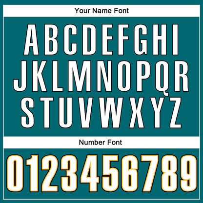 Custom Teal White-Gold Mesh Authentic Football Jersey - Sky-Custom