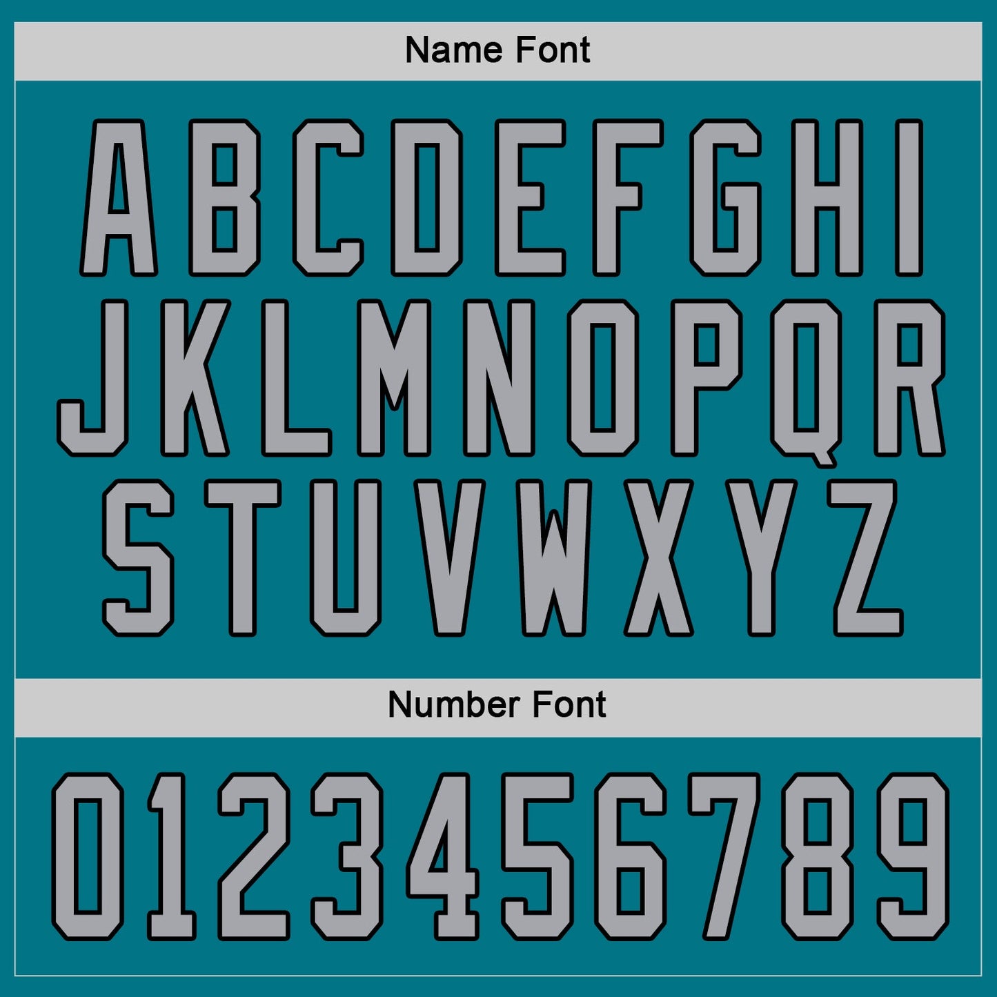 Custom Teal Gray-Black Hockey Jersey - Sky-Custom