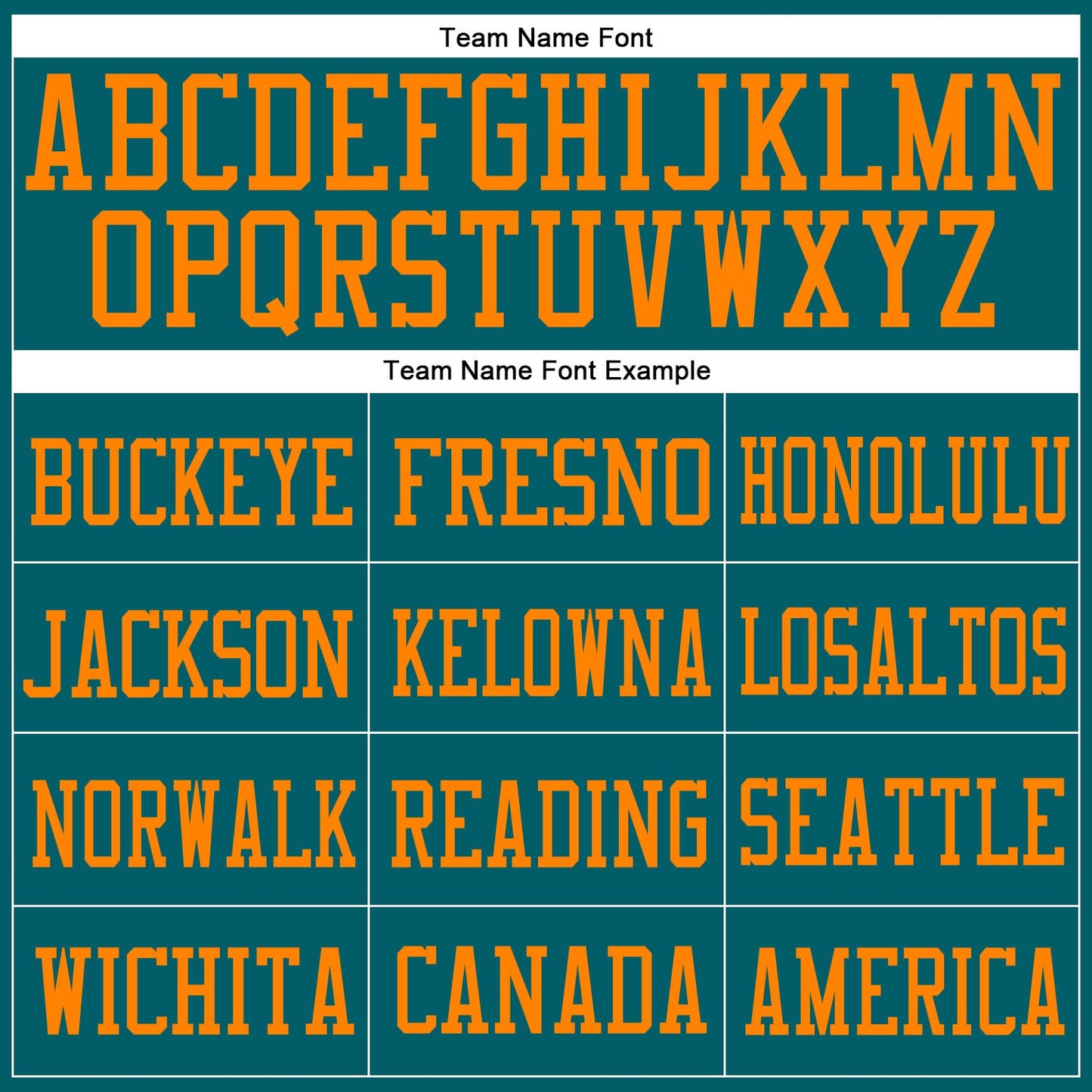 Custom Teal Bay Orange Mesh Authentic Football Jersey - Sky-Custom