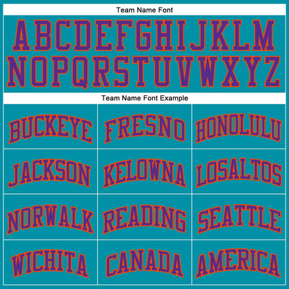 Custom Teal Purple-Orange Authentic Throwback Basketball Jersey - Sky-Custom