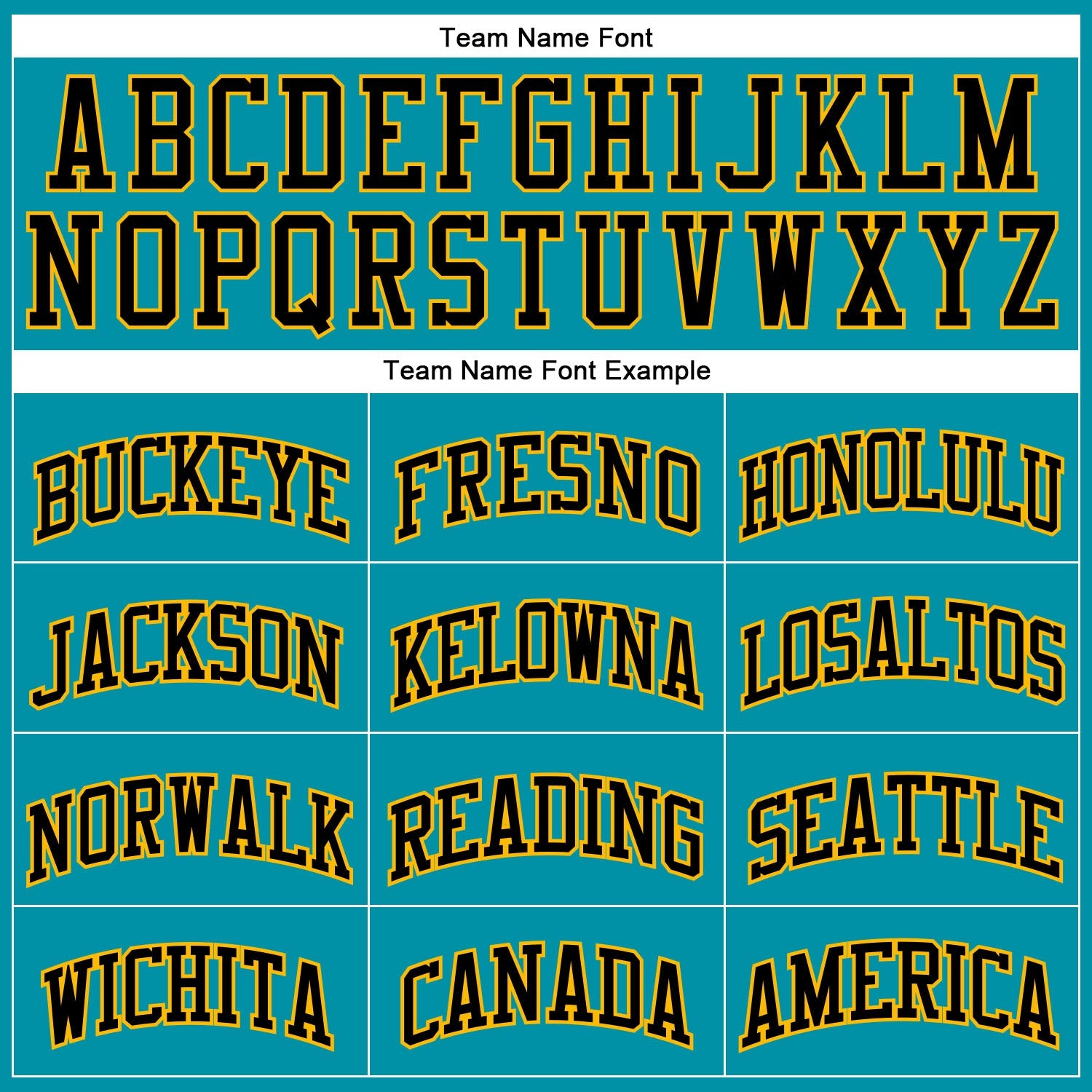 Custom Teal Black-Gold Authentic Throwback Basketball Jersey - Sky-Custom