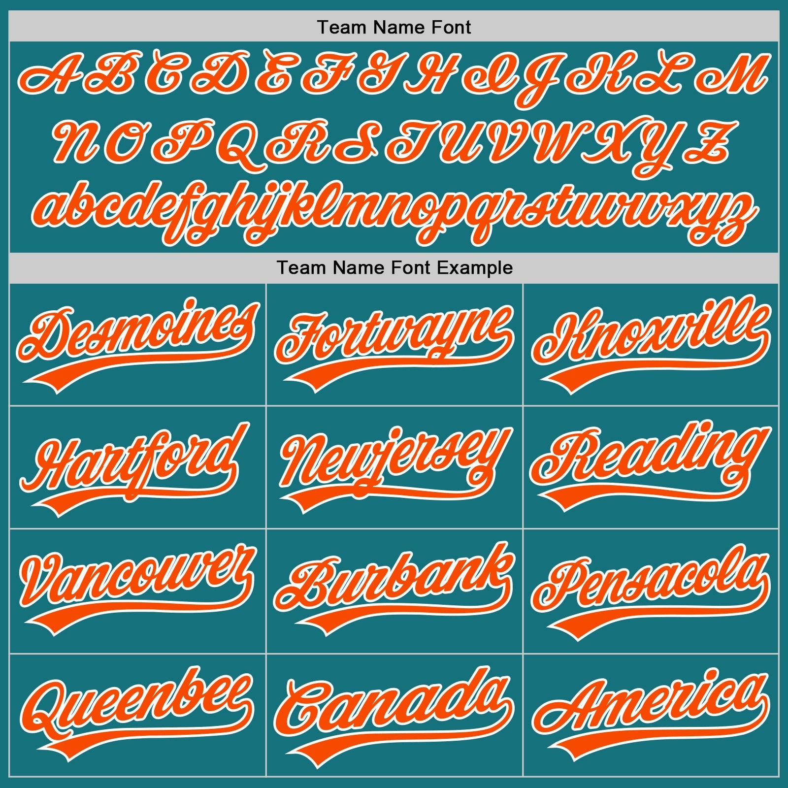 Custom Teal Orange-White Authentic Baseball Jersey - Sky-Custom