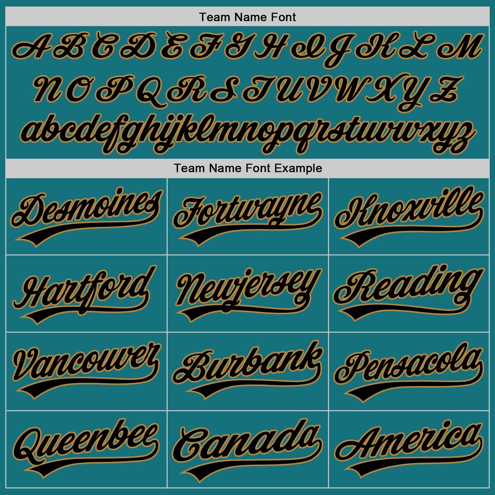 Custom Teal Black Pinstripe Black-Old Gold Authentic Baseball Jersey - Sky-Custom