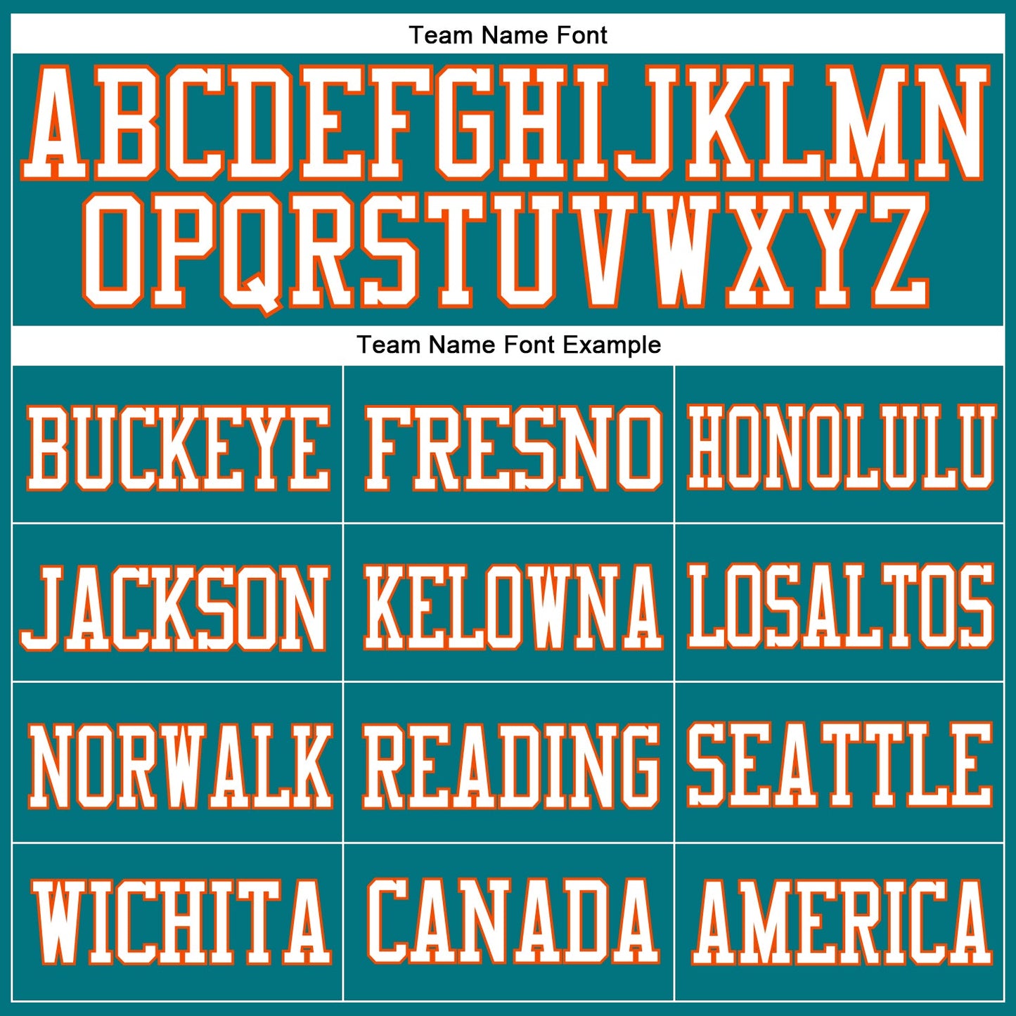 Custom Teal White-Orange Mesh Authentic Football Jersey - Sky-Custom