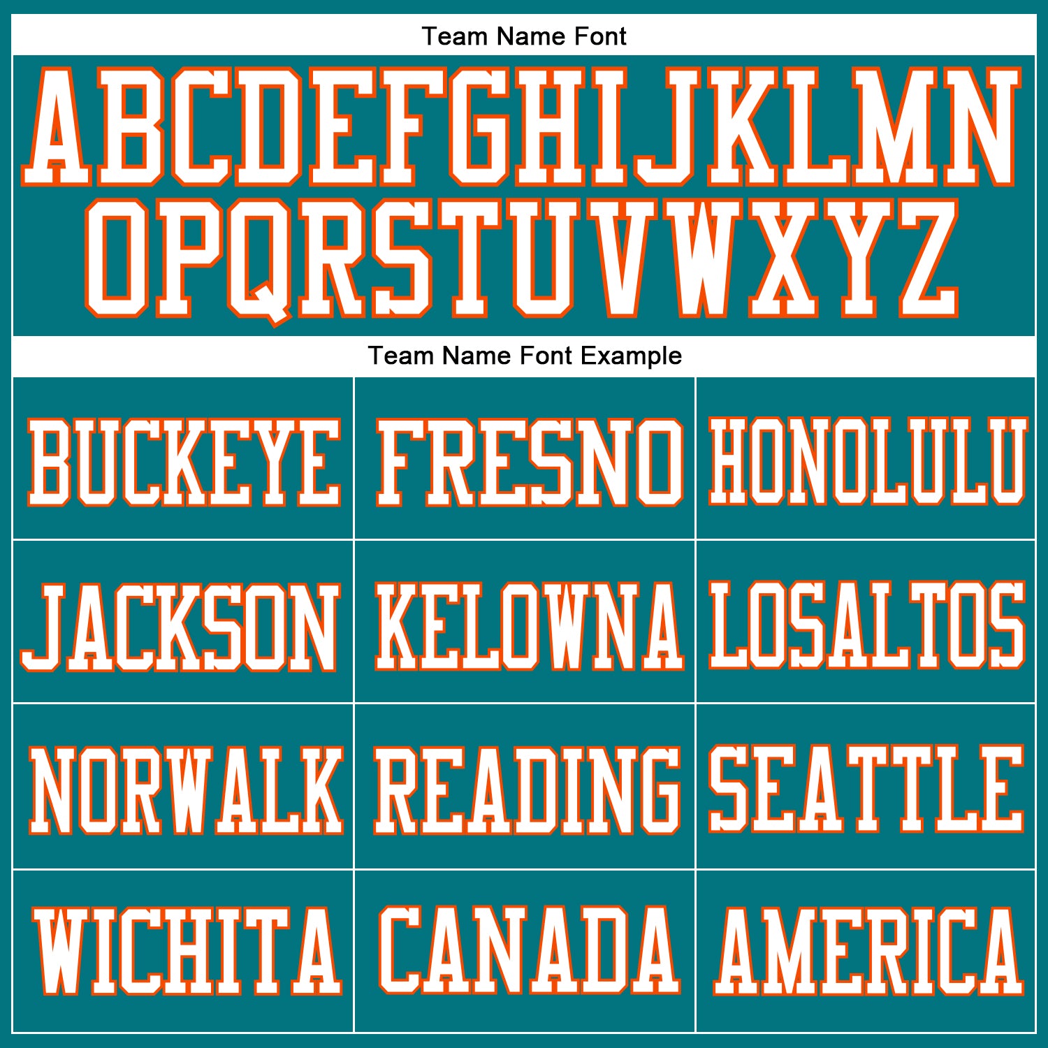 Custom Teal White-Orange Mesh Authentic Football Jersey - Sky-Custom