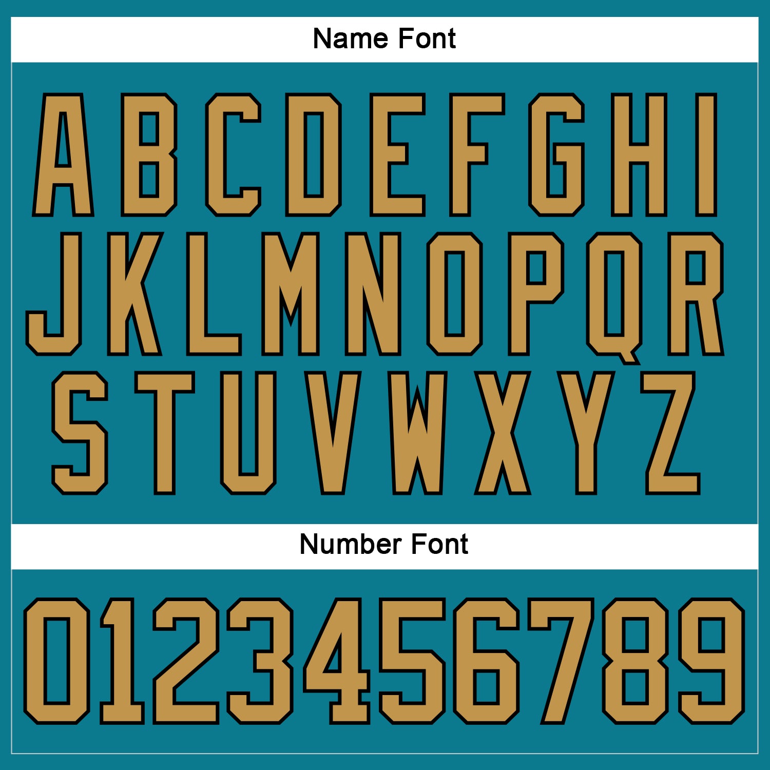 Custom Teal Old Gold-Black Hockey Lace Neck Jersey - Sky-Custom