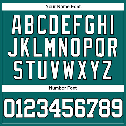 Custom Teal White-Black Authentic Baseball Jersey - Sky-Custom
