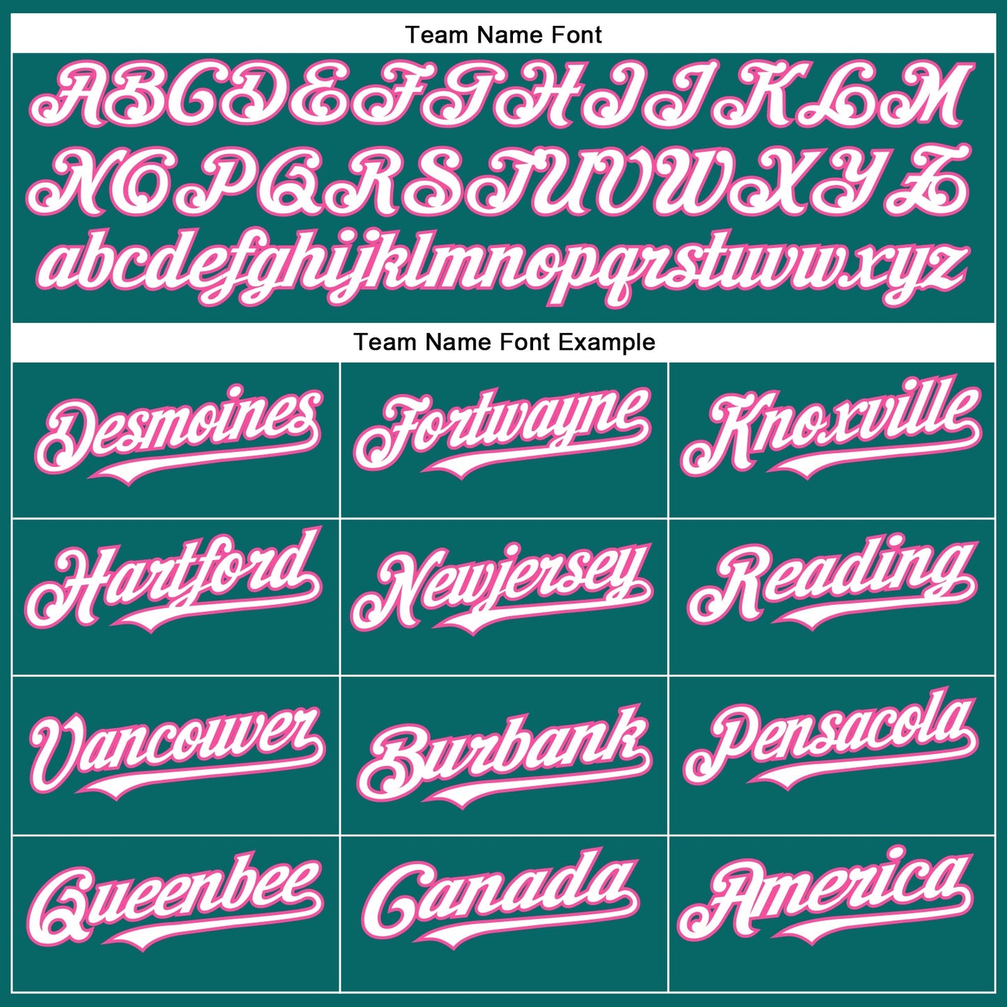 Custom Teal White-Pink Authentic Baseball Jersey - Sky-Custom