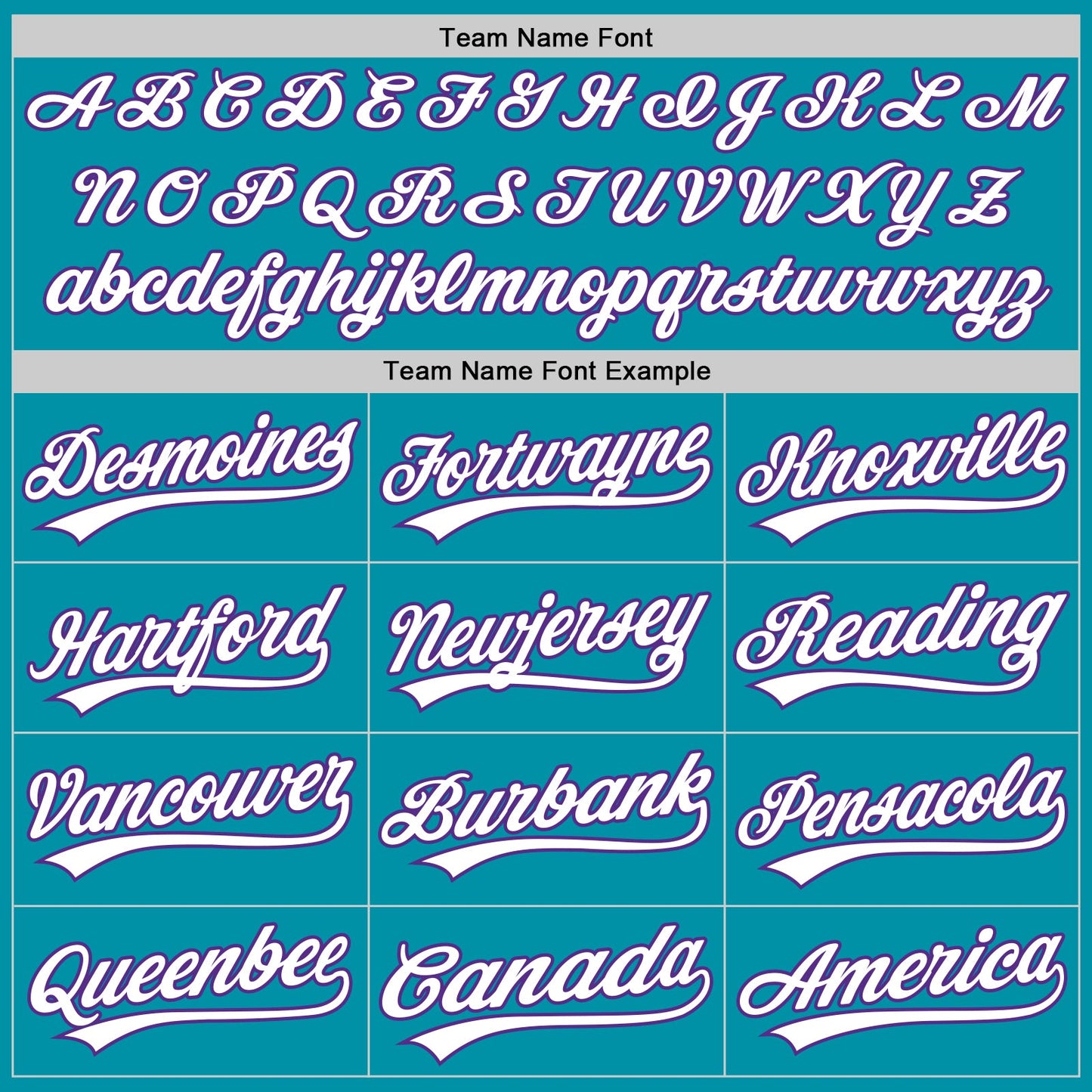 Custom Teal White-Purple Authentic Throwback Baseball Jersey - Sky-Custom