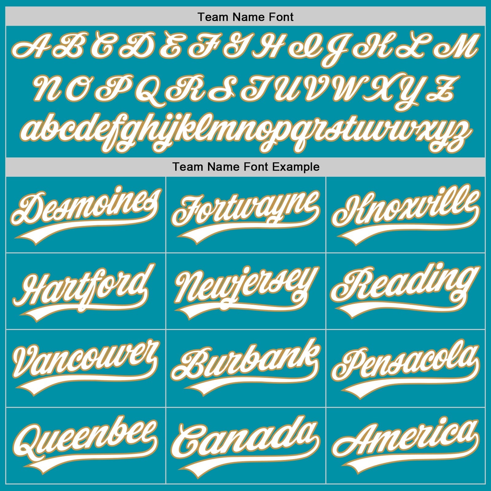 Custom Teal White-Old Gold Authentic Throwback Baseball Jersey - Sky-Custom