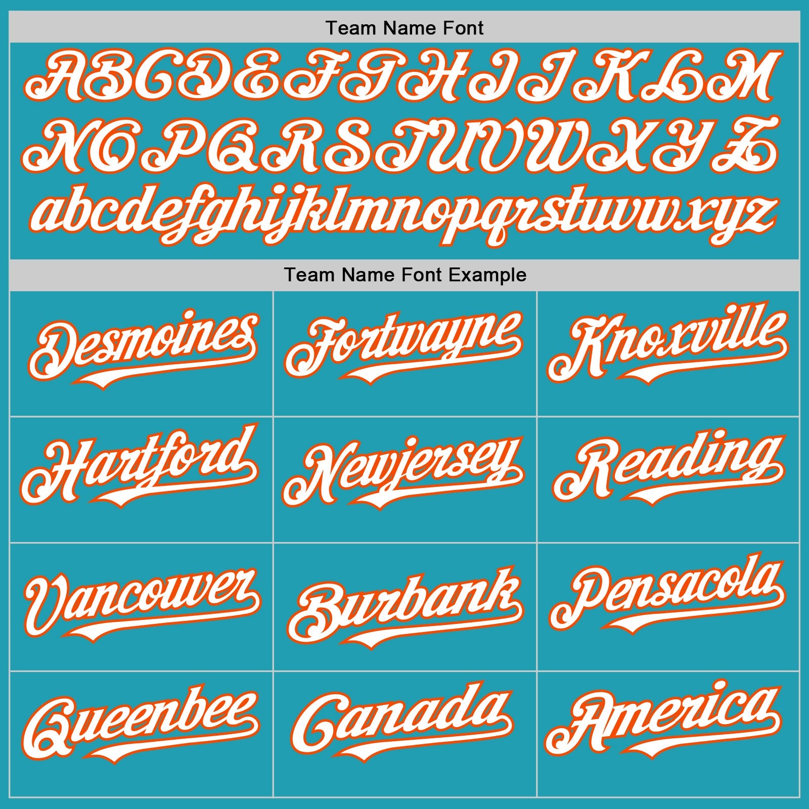 Custom Teal White-Orange Mesh Authentic Throwback Baseball Jersey - Sky-Custom