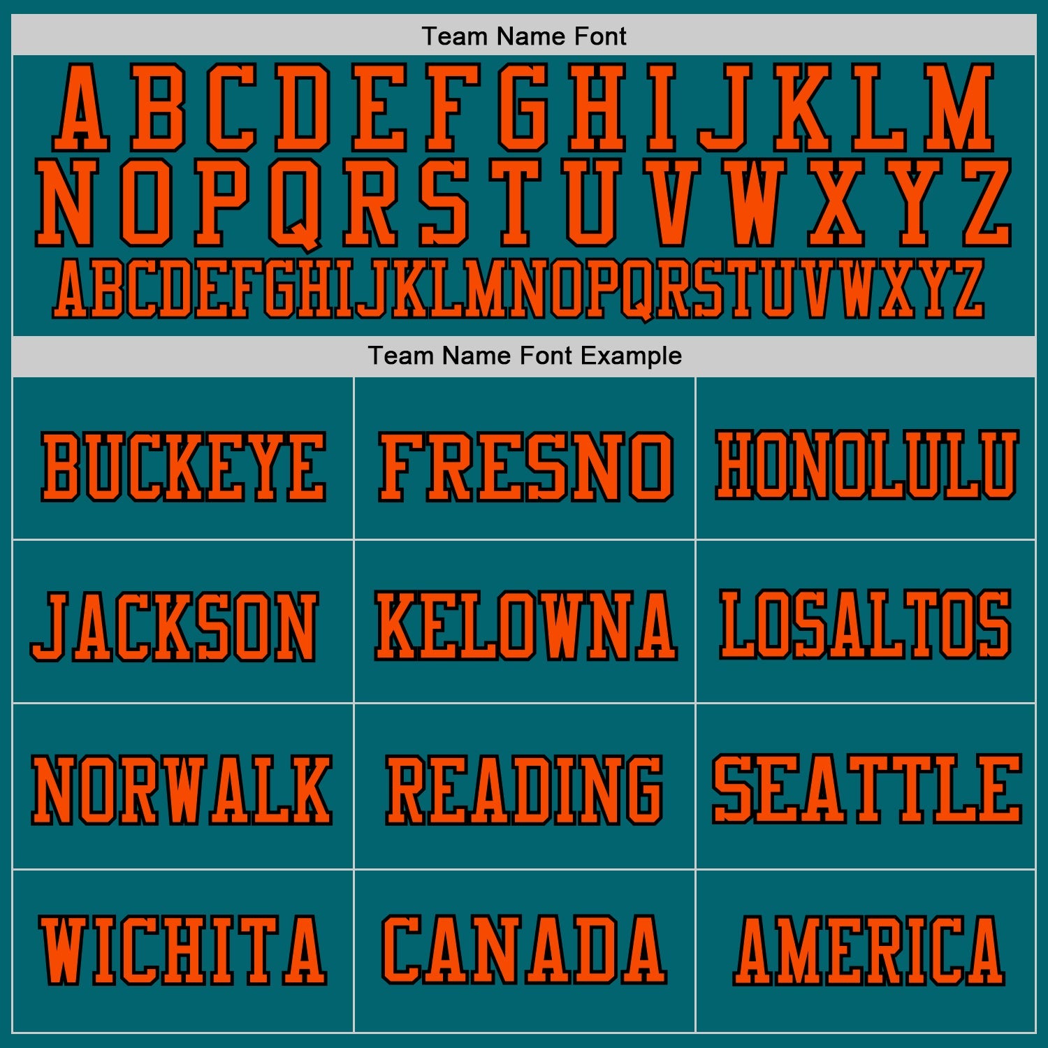 Custom Teal Orange-Black Mesh Authentic Throwback Football Jersey - Sky-Custom