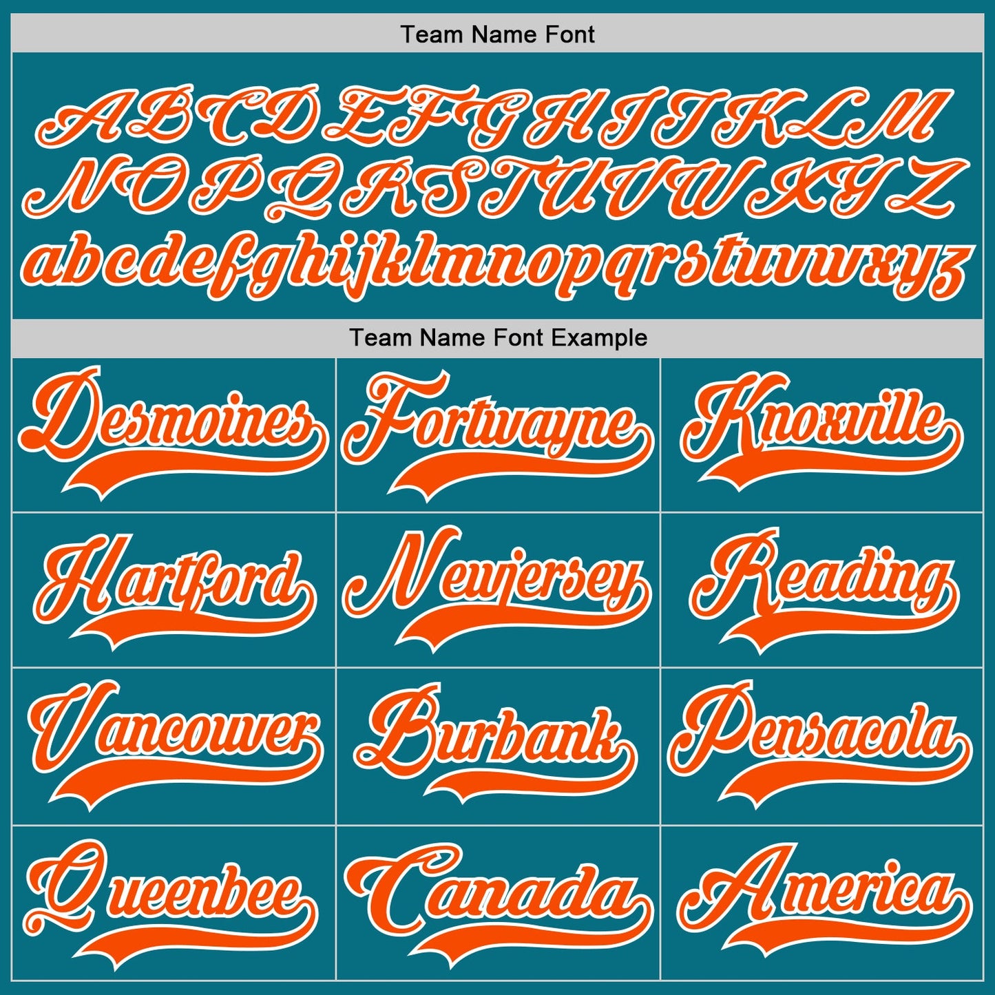 Custom Teal Orange-White Hockey Lace Neck Jersey - Sky-Custom