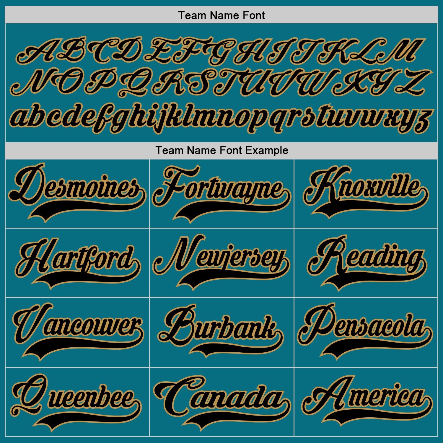 Custom Teal Black-Old Gold Hockey Lace Neck Jersey - Sky-Custom