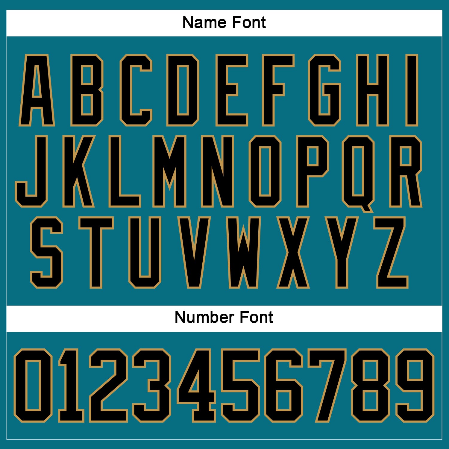 Custom Teal Black-Old Gold Hockey Lace Neck Jersey - Sky-Custom