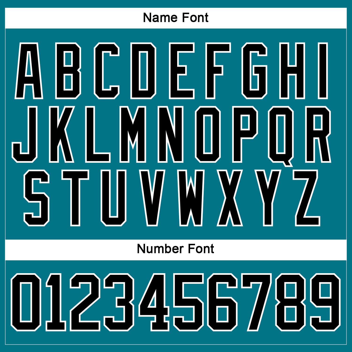 Custom Teal Black-White Hockey Jersey - Sky-Custom