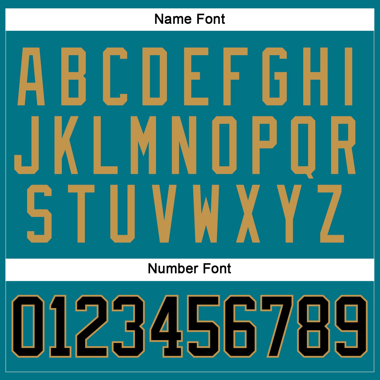 Custom Teal Black-Old Gold Hockey Jersey - Sky-Custom