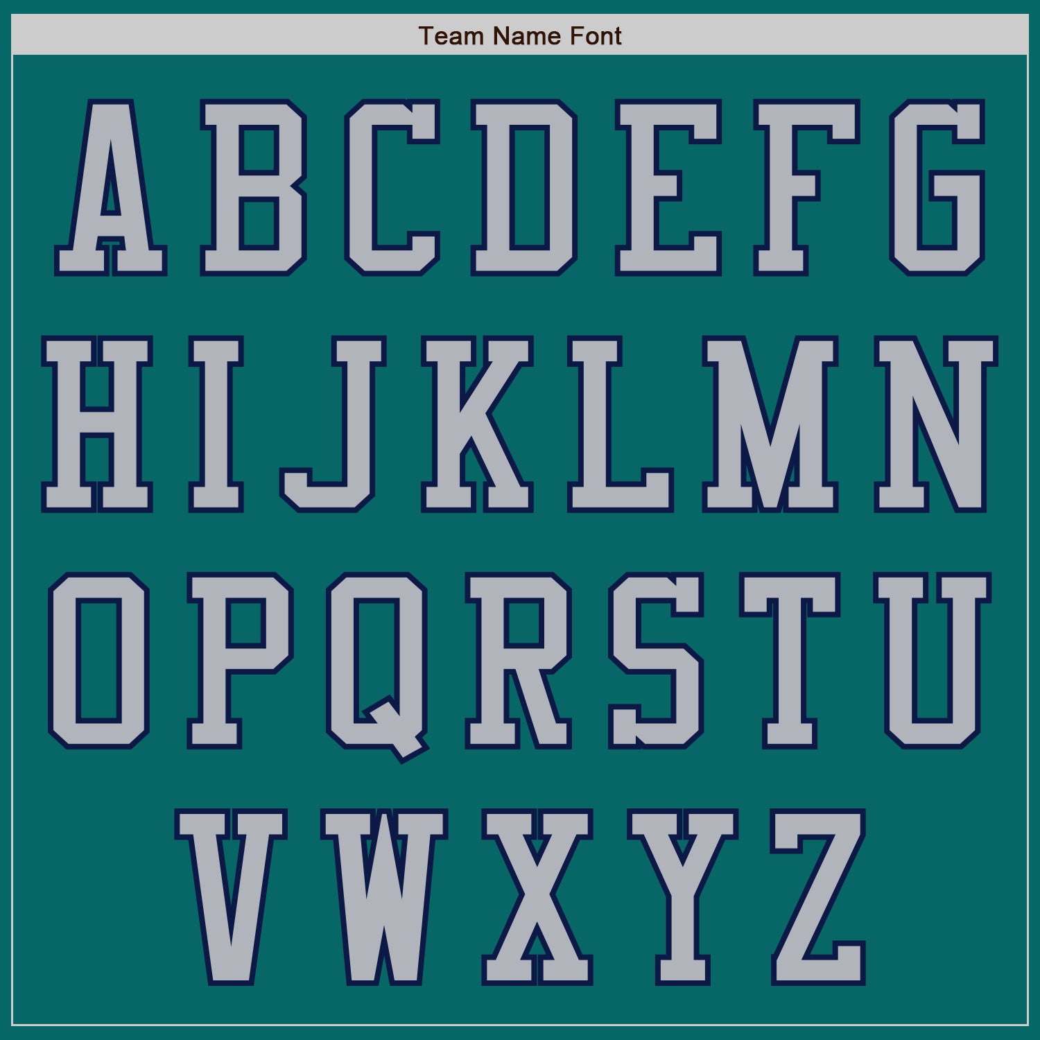 Custom Teal Gray-Navy Authentic Baseball Jersey - Sky-Custom