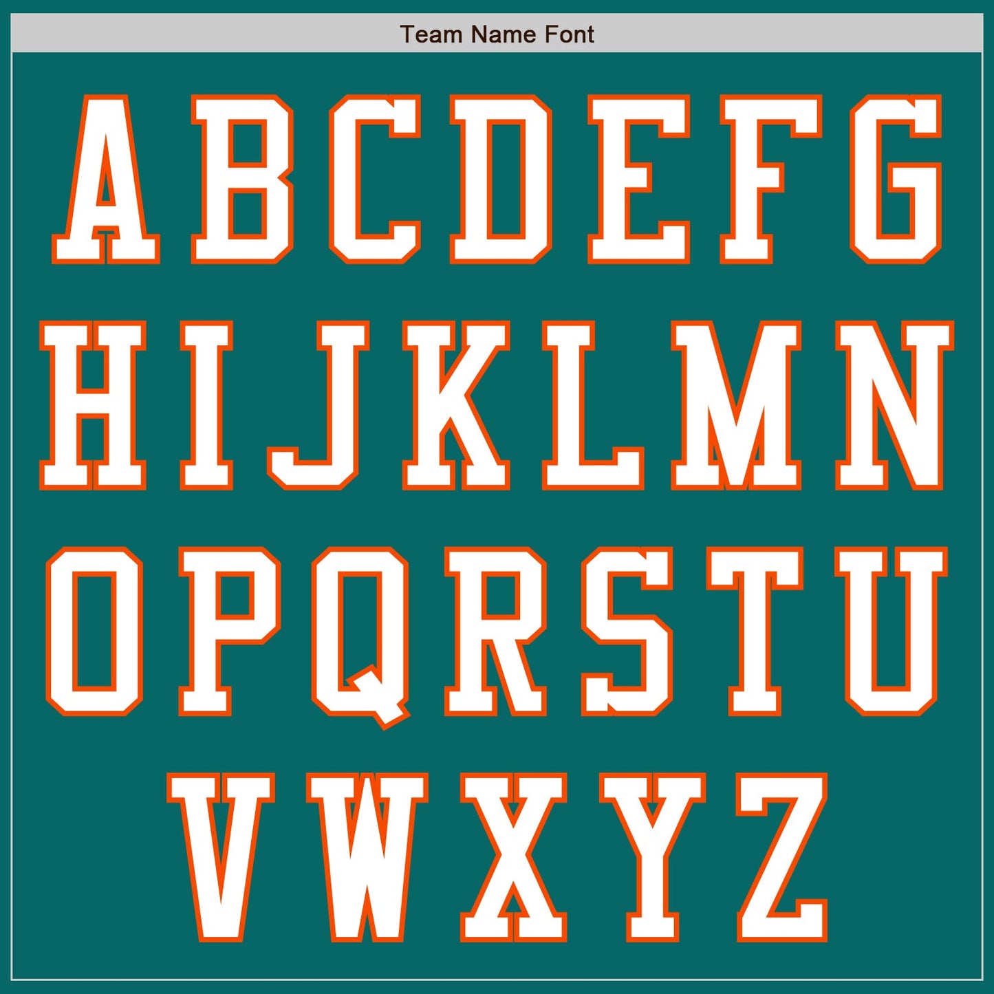 Custom Teal White-Orange Authentic Baseball Jersey - Sky-Custom